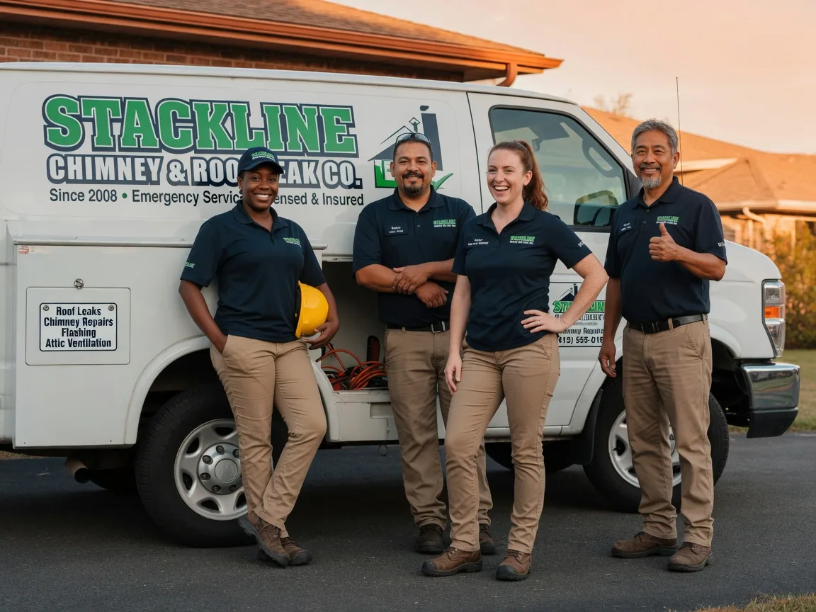 Chimney flashing repair company in Adams, ND